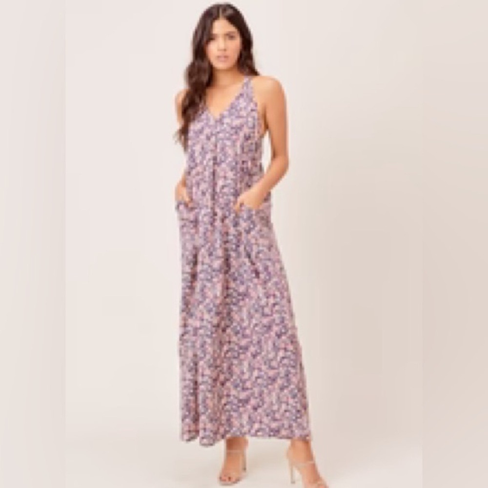 Lovestitch Sanni Spring Floral Maxi Dress
